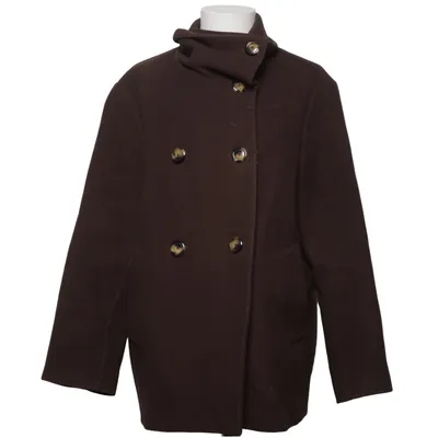 Jacka (Brun) från Mango Polyester, Ull