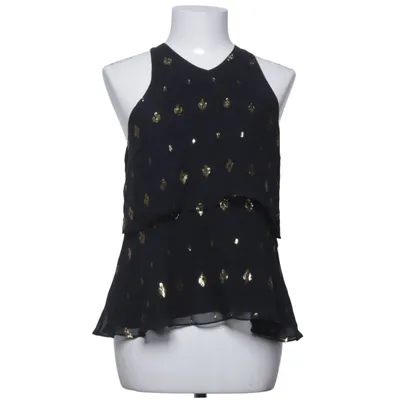 Top (Zwart, Goud) van ALC Metallvezel, Polyester, Zijde