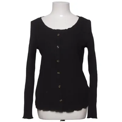 Cardigan (Noir) de Page One Coton, Élasthane