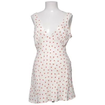 Kleid (Weiß, Rot, Grün) von Zara