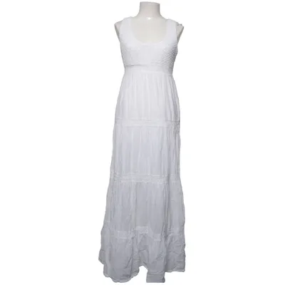 Maxi jurk (Wit) van Clockhouse by C&A Katoen, Polyester