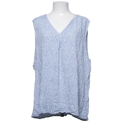 Top (Blå, Hvid) fra Chicoree Viscose