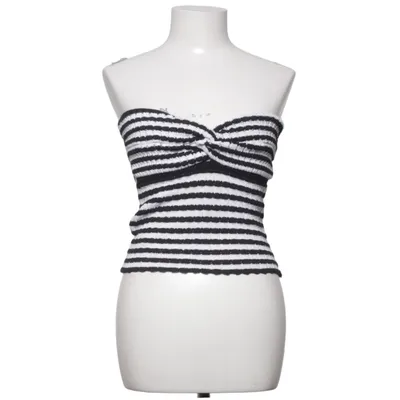 Top tube (Stripe Twist Detailed Tube Top) de NA-KD Coton, Polyester