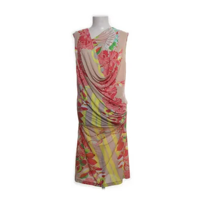 Klänning (Beige, Flerfärgad) från Class Roberto Cavalli Viskos, Polyamid