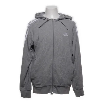 Sweat à capuche (Gris, Blanc) de Adidas Coton