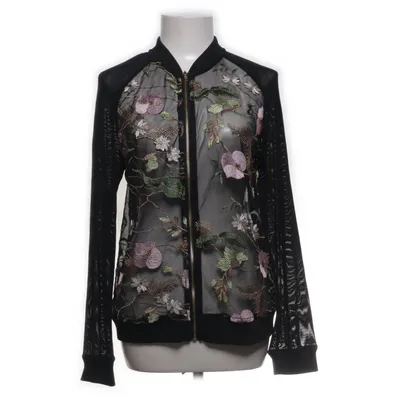 Bomber jacket (Black, Multicolored) from JustFab