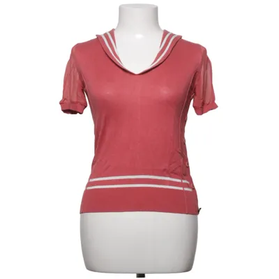 Top (Rot, Weiß) von G-Star Raw Kaschmir, Baumwolle, Modal, Seide
