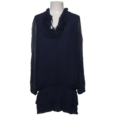Blouse (Blue) from Bandolera Silk, Viscose