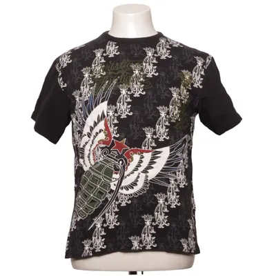 T-shirt (Black, Multicolored) from Christian Audigier