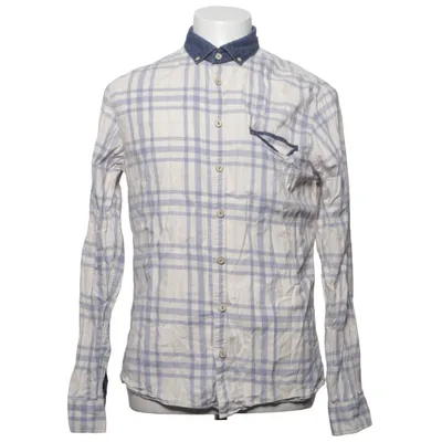 Businesshemd (Blau, Beige) von AIS Denim Laundry Baumwolle