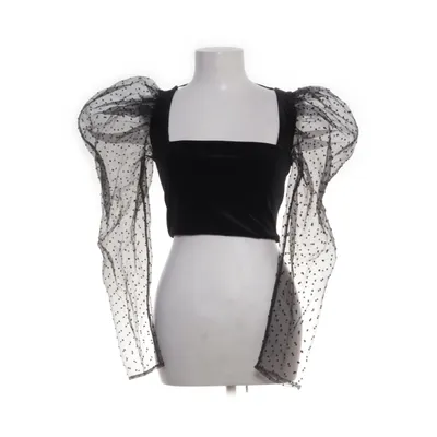 Top (Black) from Bershka Special Edition Elastane, Polyester