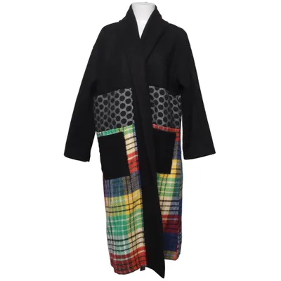 Manteau (Noir, Multicolore) de Lager 157 Coton, Polyester