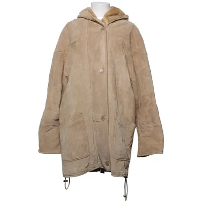 Shearlingjacka (Beige) från Livelo Akryl, Skinn