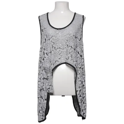 Tanktop (Sort, Hvid) fra Moonshine Fashion Bomuld, Polyamid