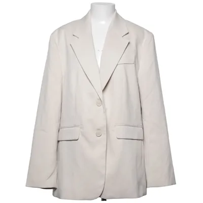 Blazer (Beige) fra Gina Tricot Elastan, Polyester, Viscose