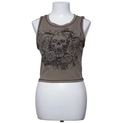 Crop top (Green) from Romwe Polyester