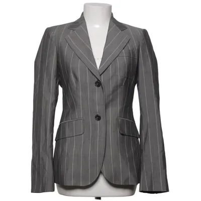 Kavaj (Grå) från Massimo Dutti Woman Polyamid, Polyester, Viskos, Ull