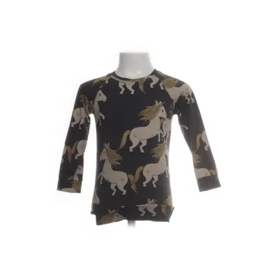 Lange mouwen shirt (Zwart, Bruin) van Dear Sophie Katoen, Elastaan