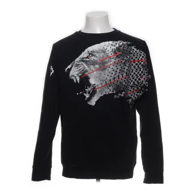 Collegetröja (Svart, Flerfärgad) från Marcelo Burlon Bomull, Elastan