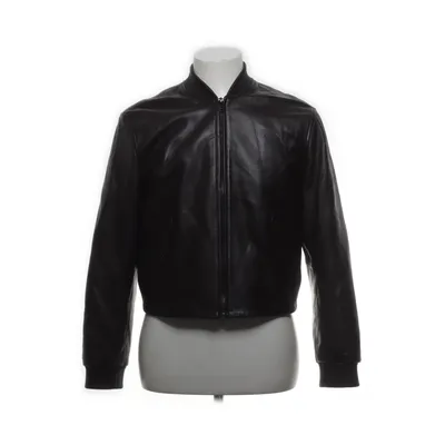 Läderjacka (Brun) från Massimo Dutti Skinn, Polyester