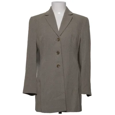 Blazer (Brown) from Jaeger Cotton, Wool
