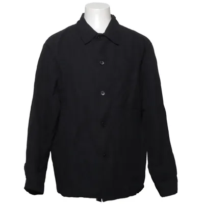 Skjorta (Svart) från Uniqlo Bomull, Linne, Polyester