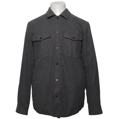 Överskjorta (Grå) från DePalma Workwear Polyamid, Polyester, Ull