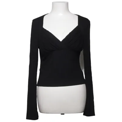 Langærmet t-shirt (Sort) fra Cider Elastan, Viscose
