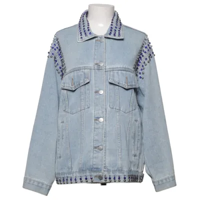 Veste en jean (Bleu) Coton, Polyester