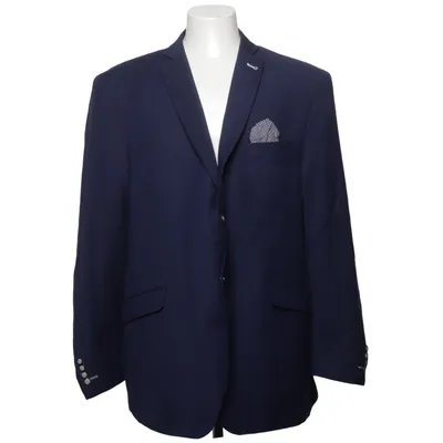 Blazer (Bleu) de Peter Adam's Coton, Élasthane, Polyester, Laine
