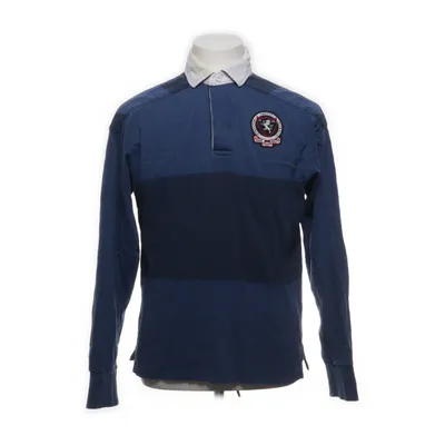 Rugbytröja (Blå, Vit) från GANT Bomull