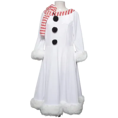 Christmas clothing (White, Red, Black) from Retro Stage Elastane, Polyester