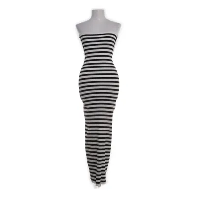Jurk (Zwart, Wit) van Bershka Polyamide, Viscose