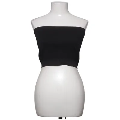 Tube top (Black) from Net Elastane, Polyamide
