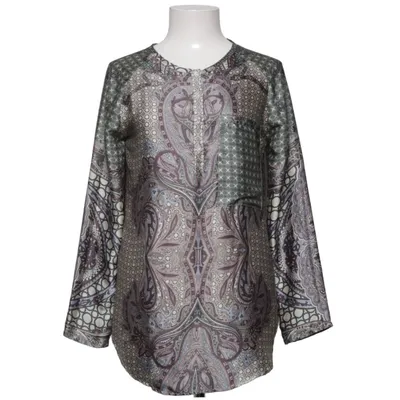 Blouse (Grijs, Blauw, Bruin) van Uno Piu Uno Polyester