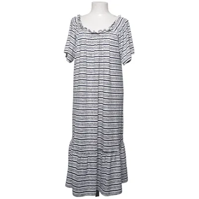 Klänning (Blå, Vit) från Isolde Elastan, Polyester