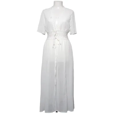 Strandjurk (Wit) van Shein Katoen, Polyester