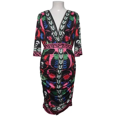Kjole (Sort, Flerfarvet) fra Peace + Chaos Elastan, Polyester