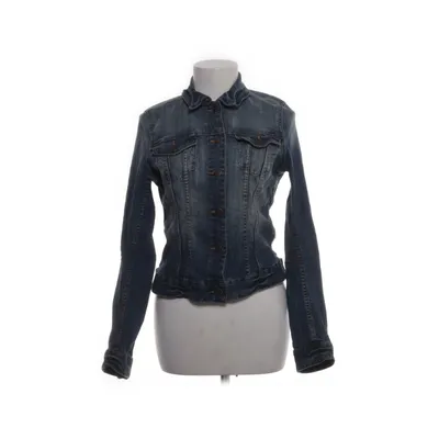 Jeansjacka (Blå) från L.O.G.G by H&M Bomull, Elastan