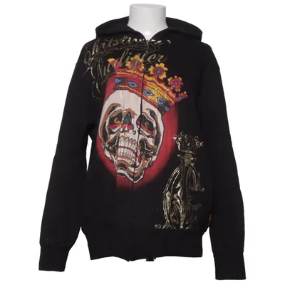 Capuchon sweater (Zwart, Meerkleurig) van Christian Audigier Katoen