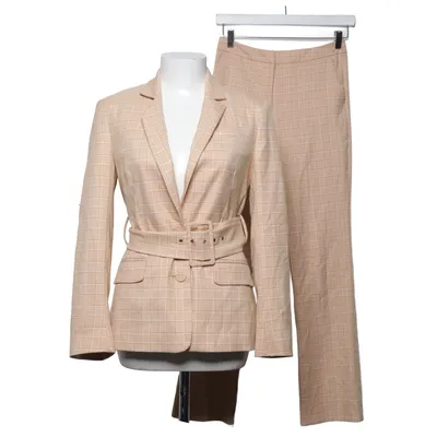Kostym (Beige, Flerfärgad) från ASOS Polyester, Viskos