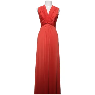 Robe longue (Rouge) de Elégance Miss Élasthane, Viscose