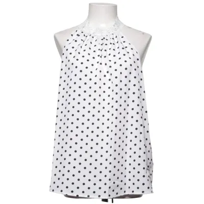 Top (White, Black) from Emery Rose Elastane, Polyester