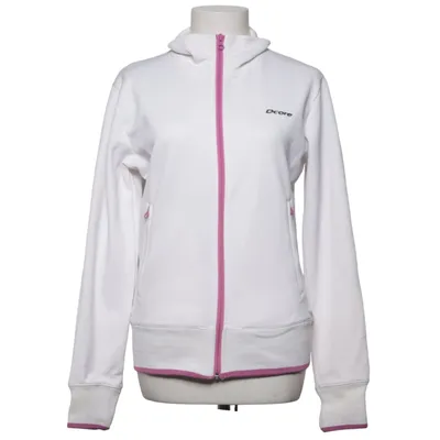 Hoodie (White, Purple) from Dcore Cotton, Polyester