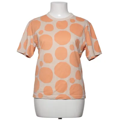 T-shirt (Beige, Orange) von Marimekko x Uniqlo Baumwolle