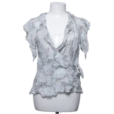 Wrap top (White, Gray, Turquoise) from Design Werk