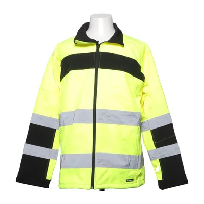 Refleksjakke (Gul, Sort, Sølv) fra Bluewear Polyester