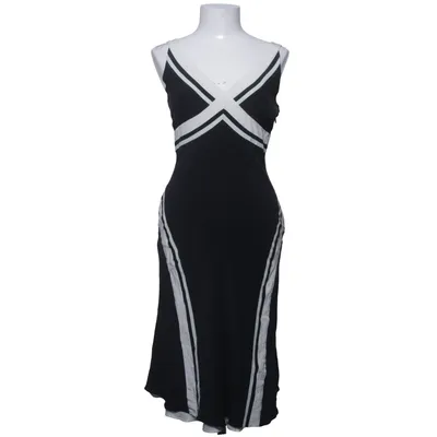 Dress (Black, White) from Hallhuber Trend Silk