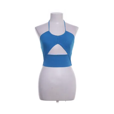 Halternecktopp (Blå) från Garage Polyamid, Viskos