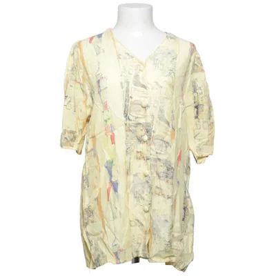 Kortärmad skjorta (Beige, Flerfärgad) från GR Design Viskos